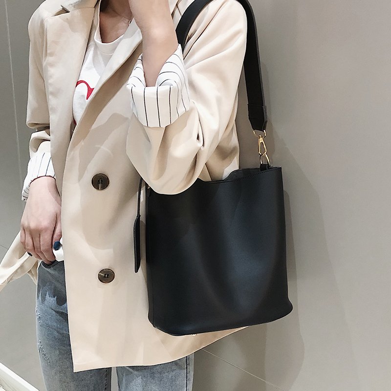 Crossbody Bucket Bag