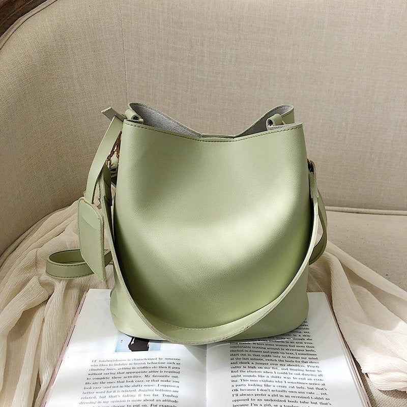 Crossbody Bucket Bag
