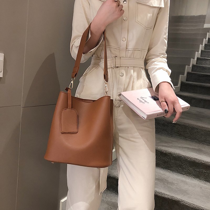 Crossbody Bucket Bag