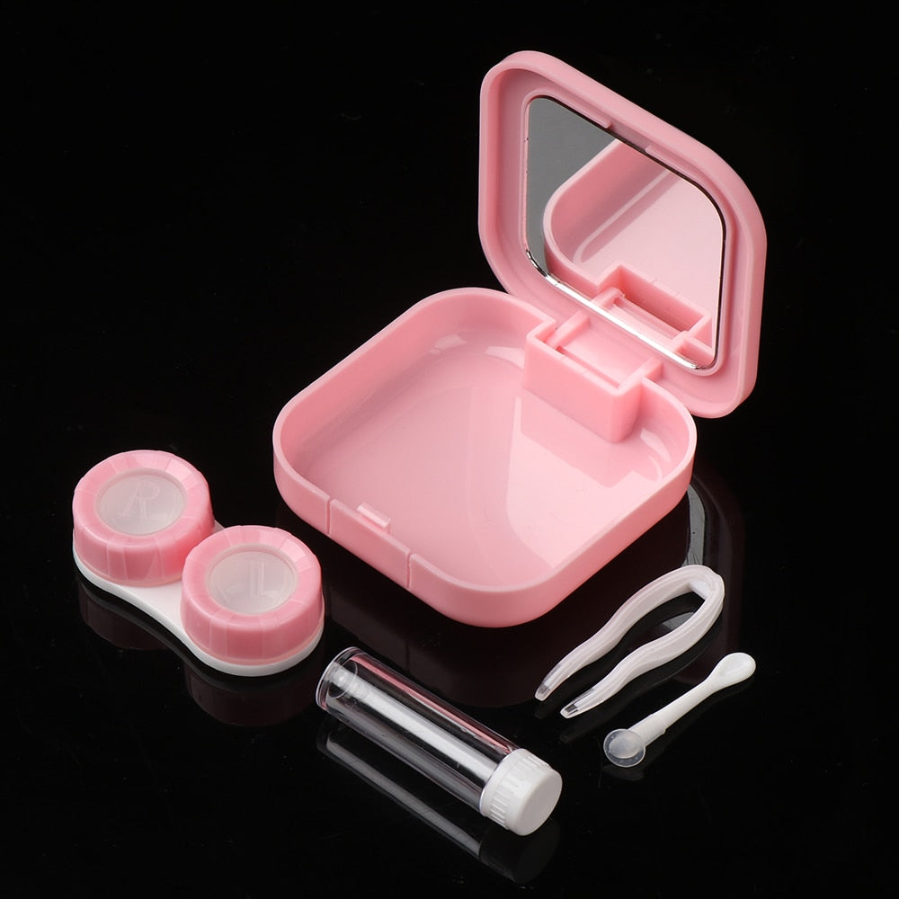 Metallic Contact Lens Case