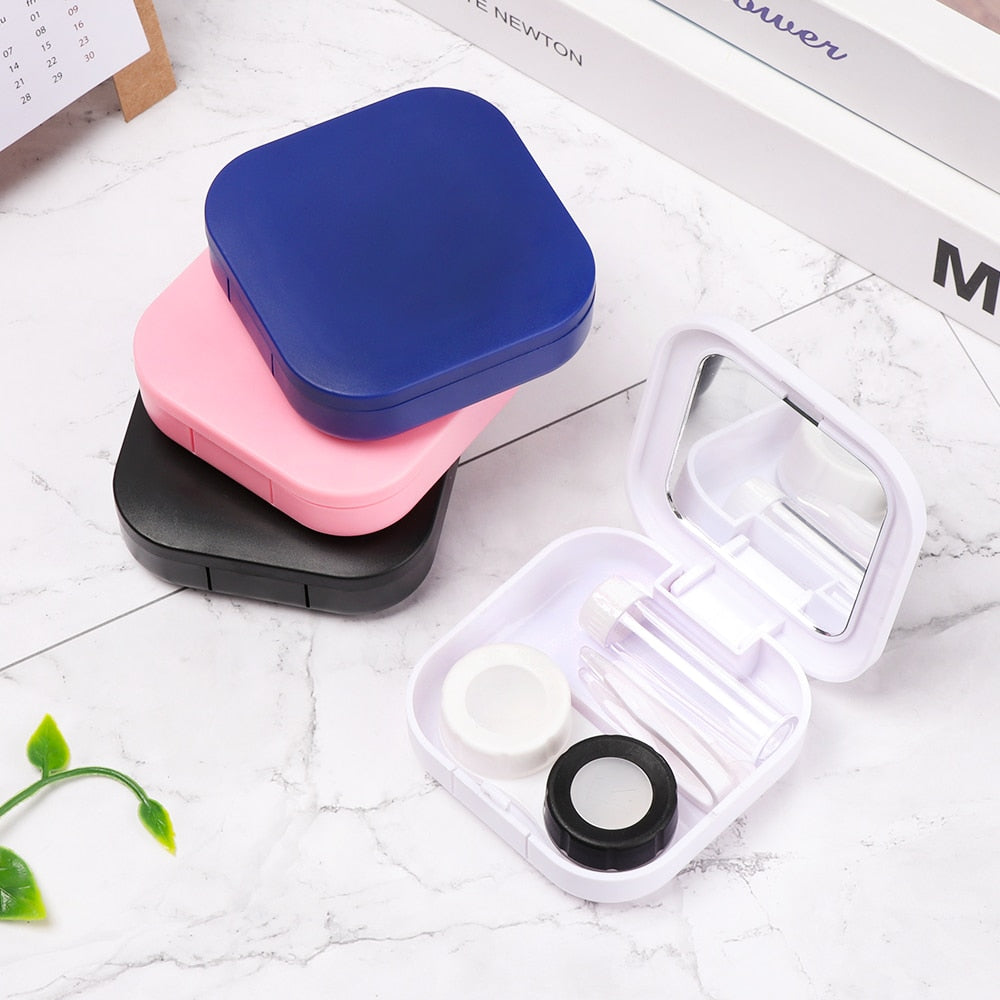 Metallic Contact Lens Case