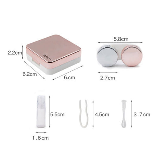 Metallic Contact Lens Case