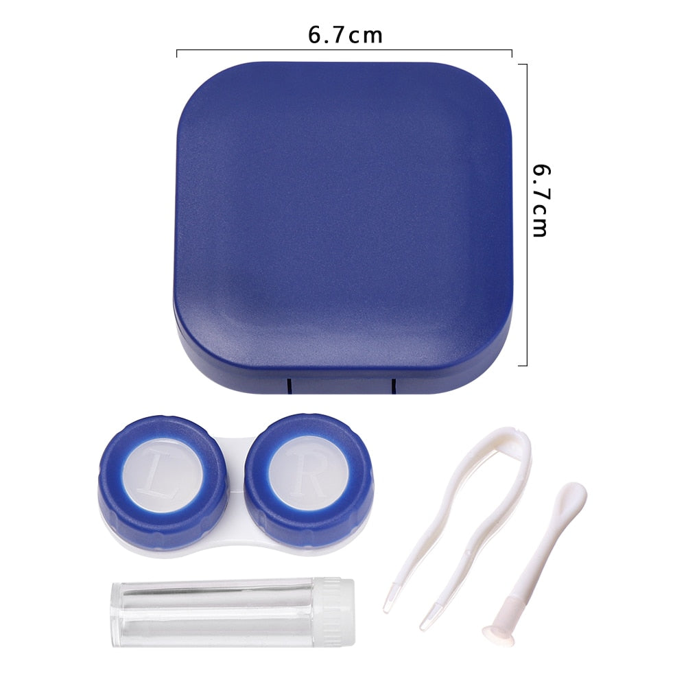 Metallic Contact Lens Case