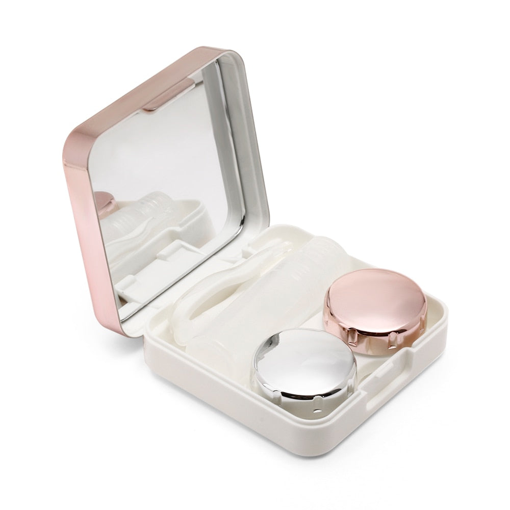 Metallic Contact Lens Case