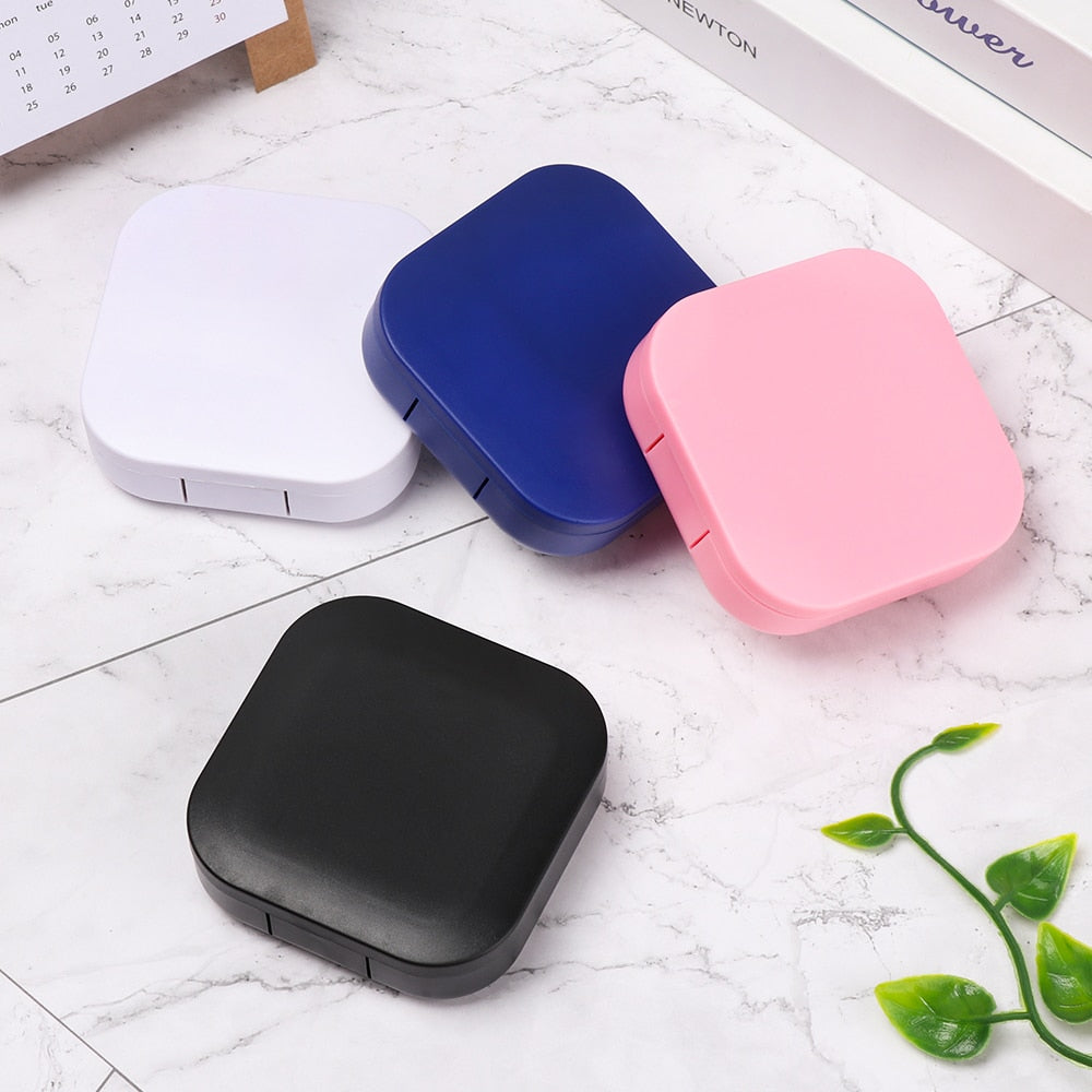 Metallic Contact Lens Case
