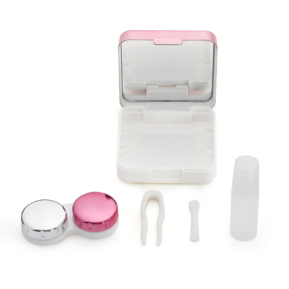 Metallic Contact Lens Case