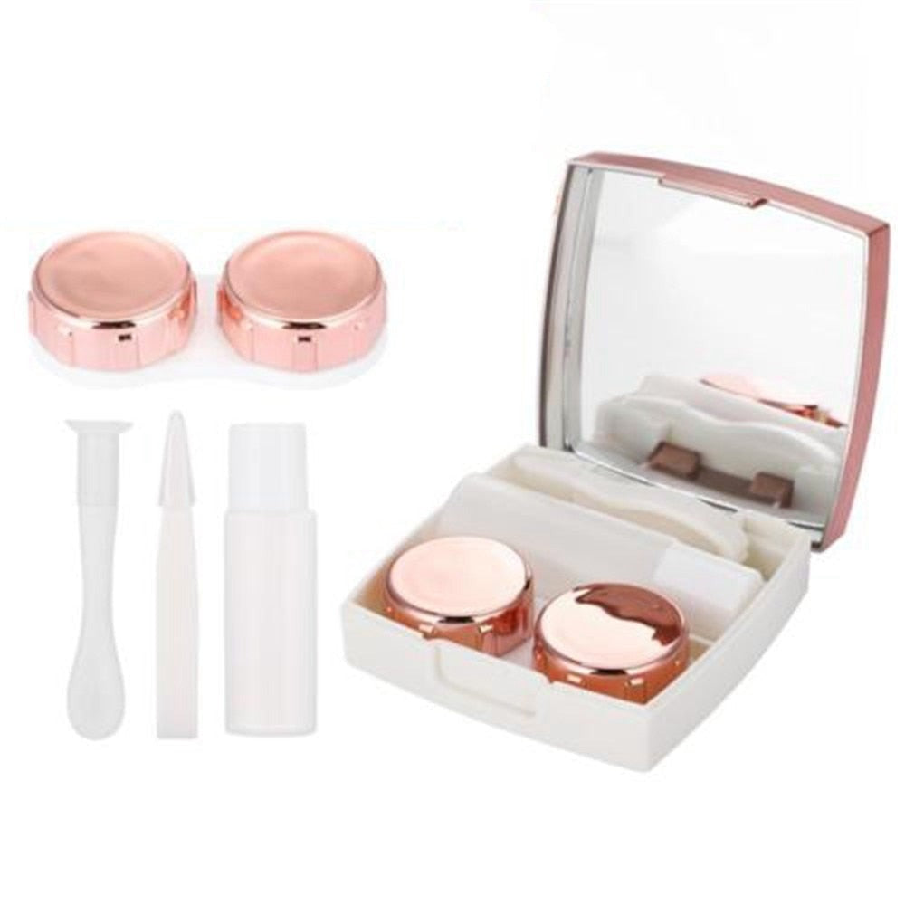 Metallic Contact Lens Case