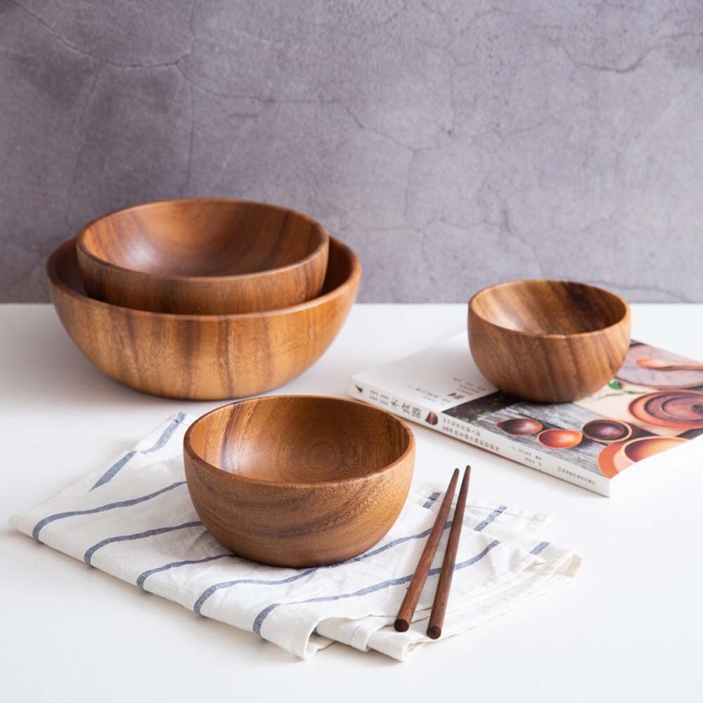 Acacia Wooden Bowl