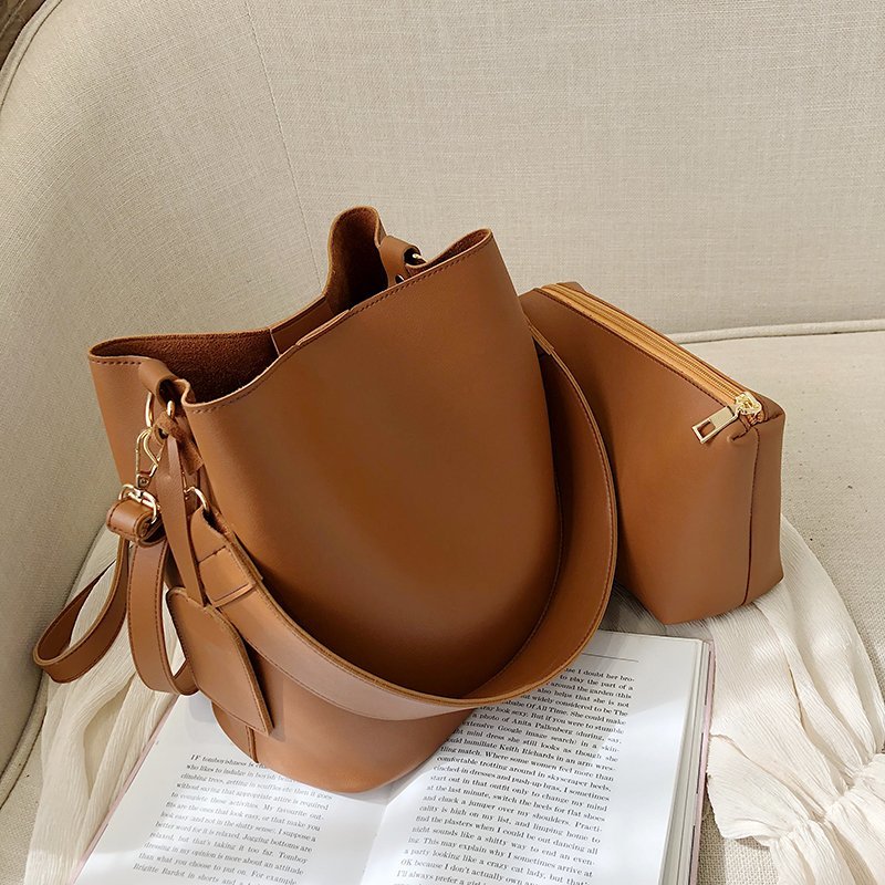 Crossbody Bucket Bag