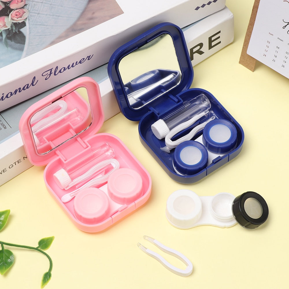 Metallic Contact Lens Case