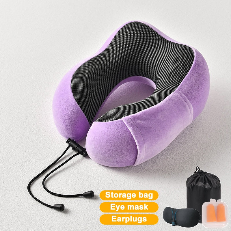 U Shaped Travel Memory Foam Pillow