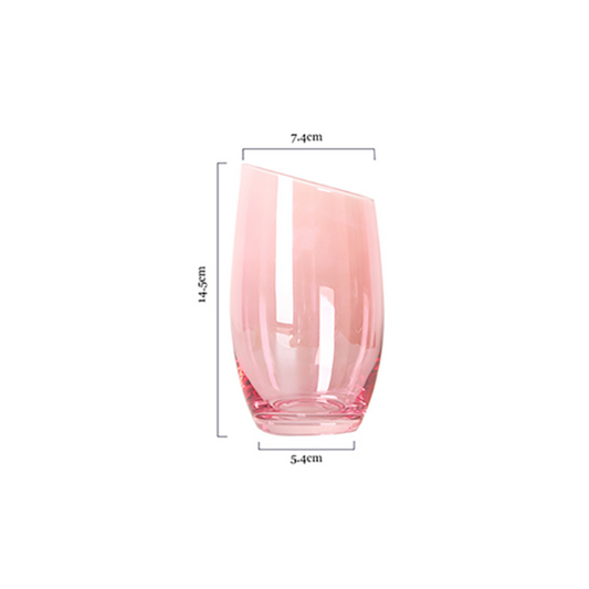 Transparent Pink Glassware