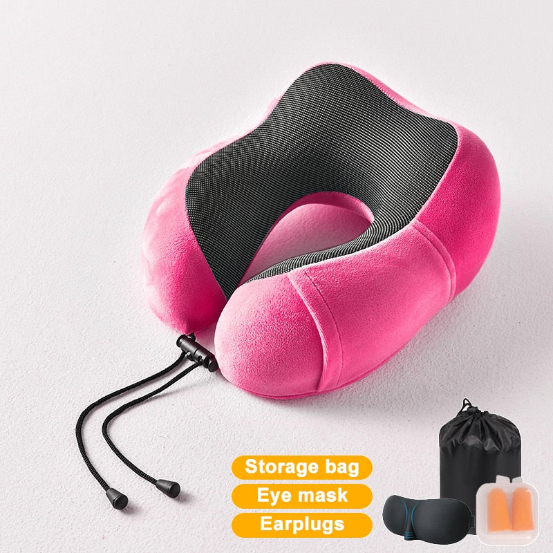 U Shaped Travel Memory Foam Pillow