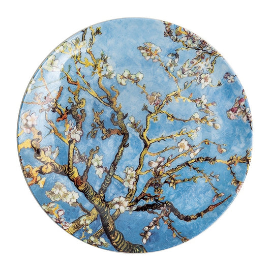 8 Inch Van Gogh Oil Painting Decorative Bone China Dinner Plate