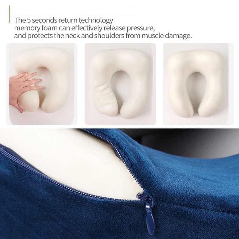 U Shaped Travel Memory Foam Pillow
