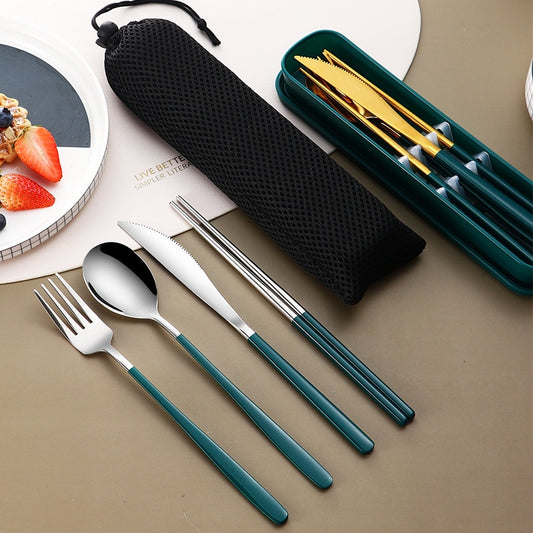 Travel Stainless Steel Cutlery Kit