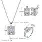 Cubic Zirconia Jewellery Set