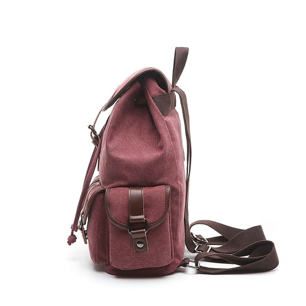 Canvas Drawstring Backpack