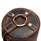 Vintage Genuine Leather Women's Bag  - Cylindrical Crossbody