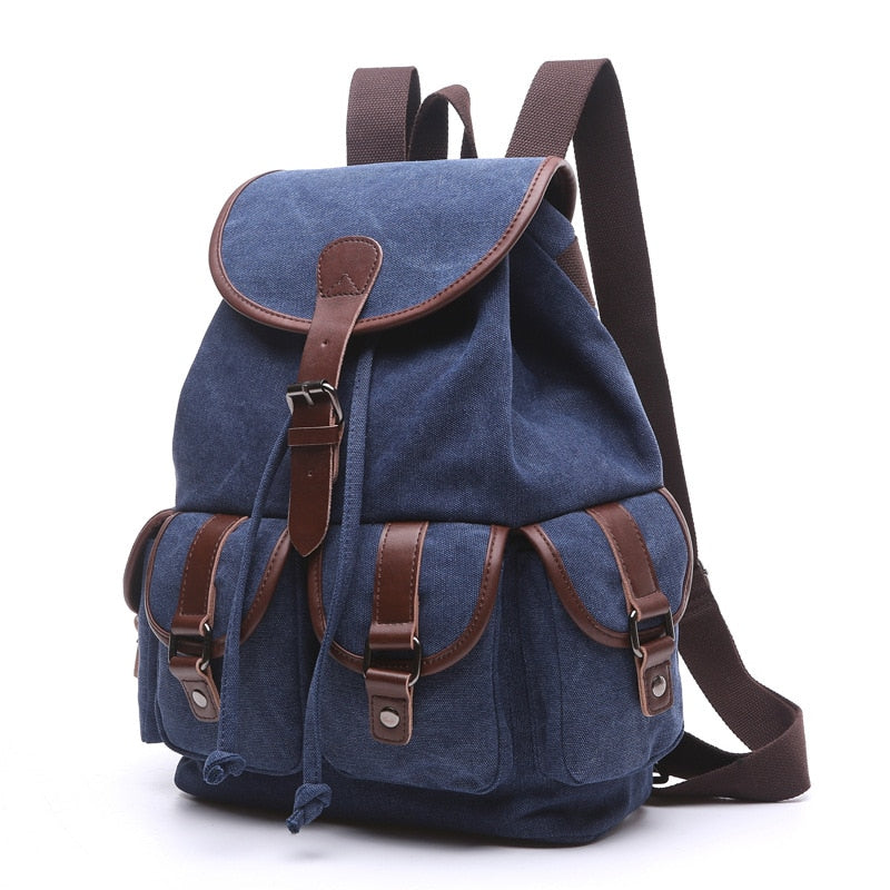 Canvas Drawstring Backpack