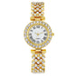 Diamond Quartz Watch and Tennis Bracelet Set