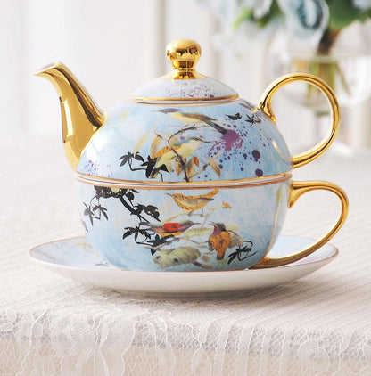 Bird Tea Set - Bone China