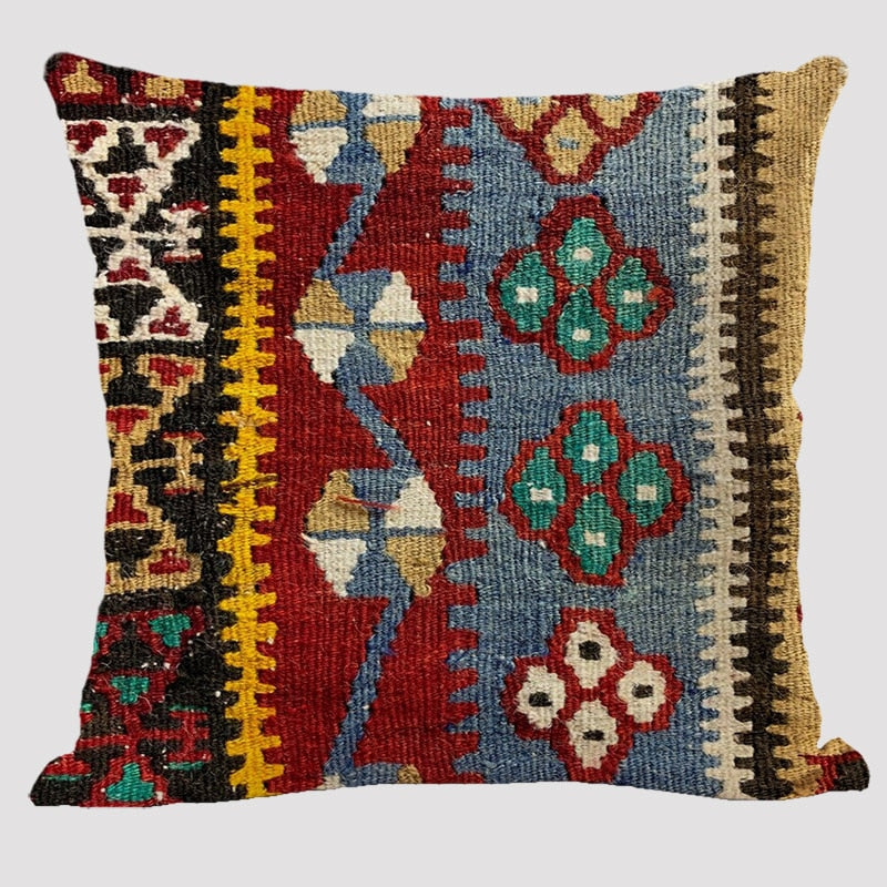 Moorish Style Linen Cushions Case