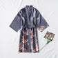 Satin Kimono Night Gown