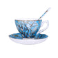 Van Gogh Inspired Tea Cup and Saucer