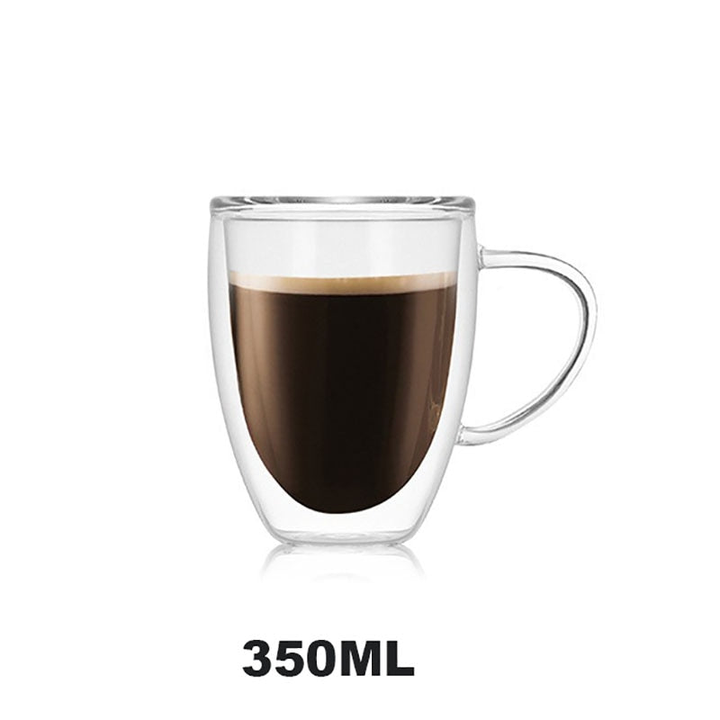Heat-Resistant Double Wall Glass Cup – Lily and Lane