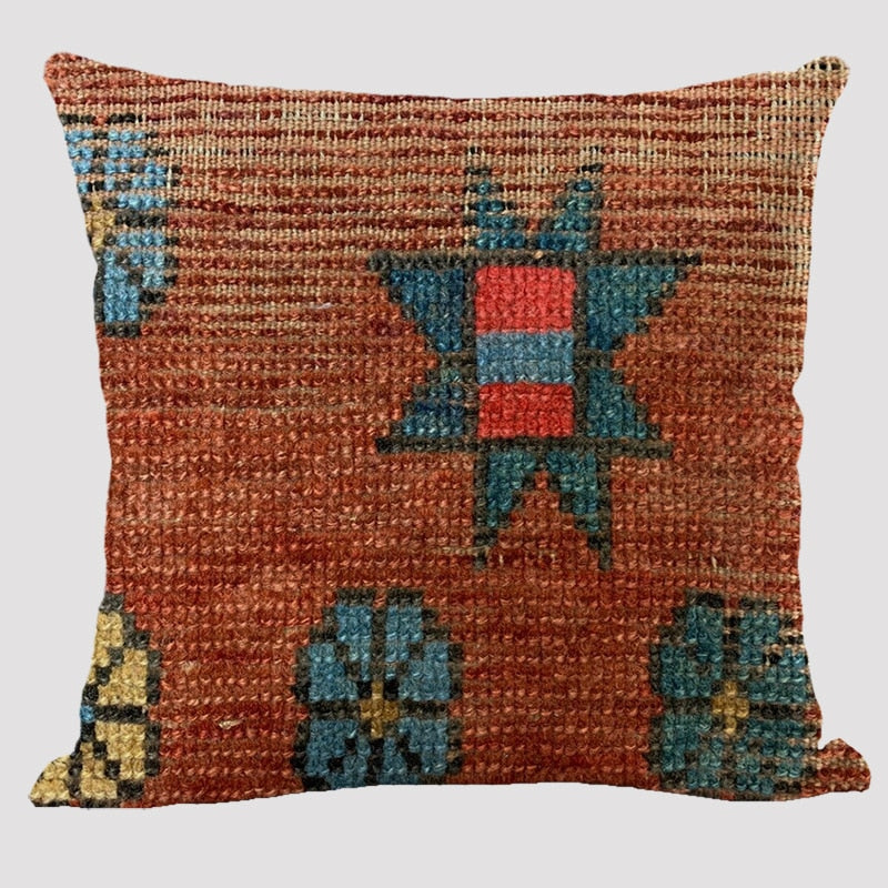 Moorish Style Linen Cushions Case