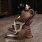 Ceramic Waterfall Incense Burner - Backflow Incense Fountain