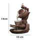 Ceramic Waterfall Incense Burner - Backflow Incense Fountain