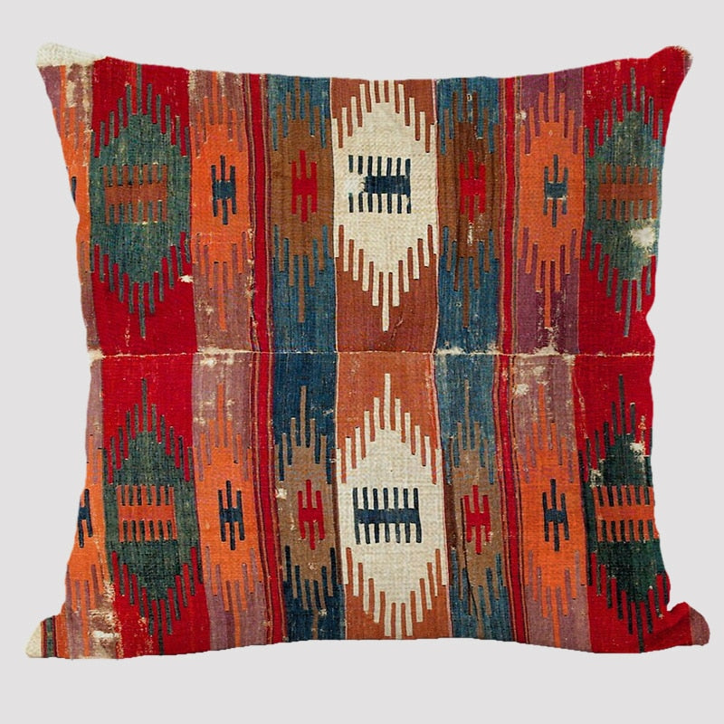 Moorish Style Linen Cushions Case