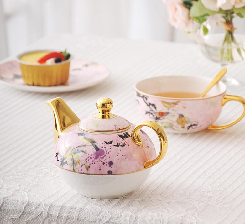 Bird Tea Set - Bone China