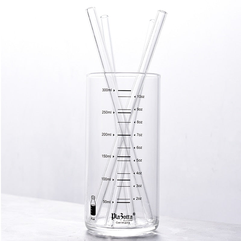 High Borosilicate Reusable Glass Straws