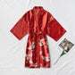 Satin Kimono Night Gown