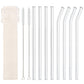 High Borosilicate Reusable Glass Straws