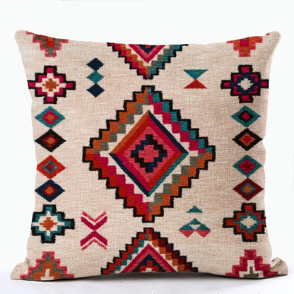 Moorish Style Linen Cushions Case