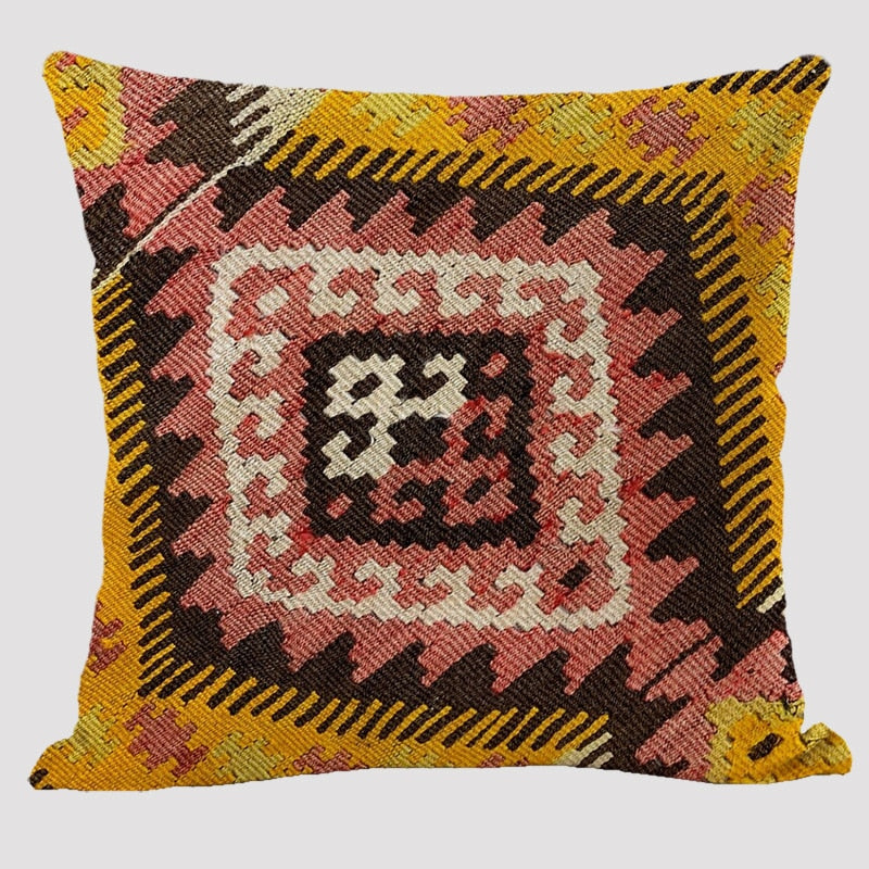 Moorish Style Linen Cushions Case