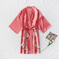 Satin Kimono Night Gown