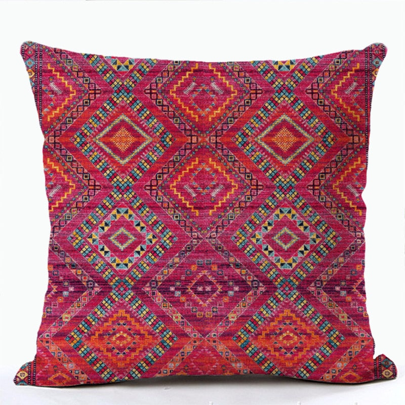 Moorish Style Linen Cushions Case