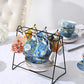 Van Gogh Inspired Tea Cup and Saucer