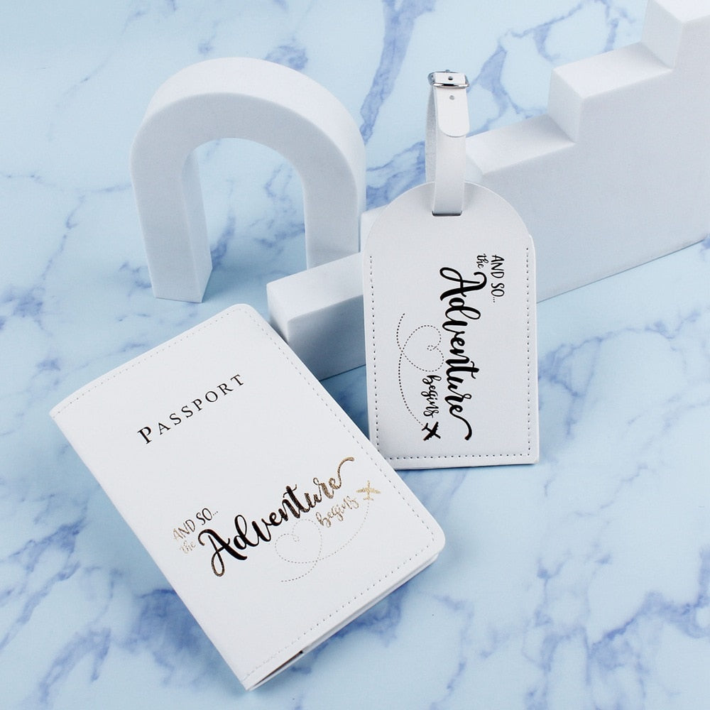 Travel Passport Cover & Luggage Tag