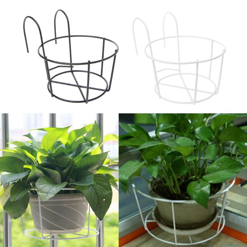 Iron Hanging Plant Basket