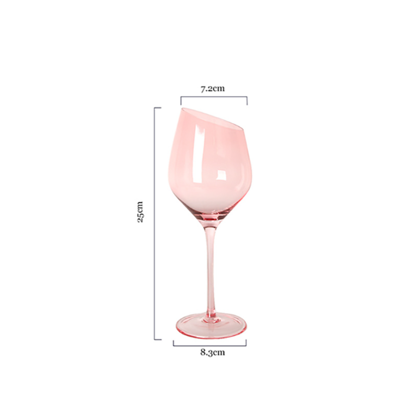 Transparent Pink Glassware