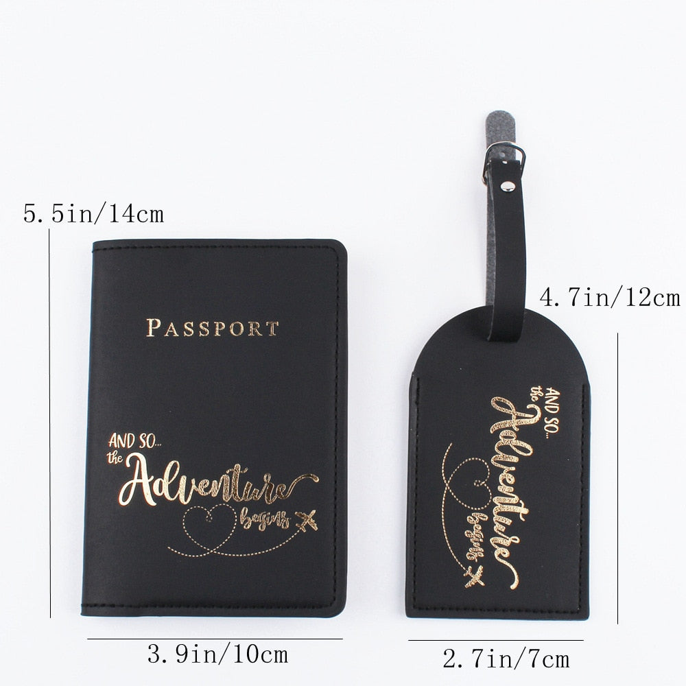 Travel Passport Cover & Luggage Tag