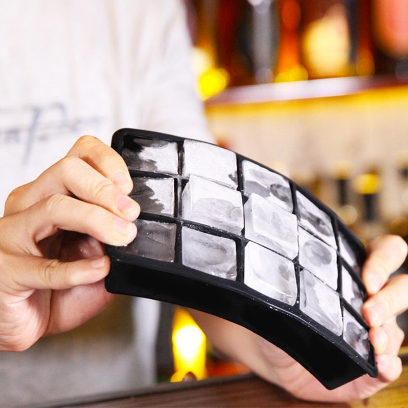 Silicone Ice Cube Square Tray