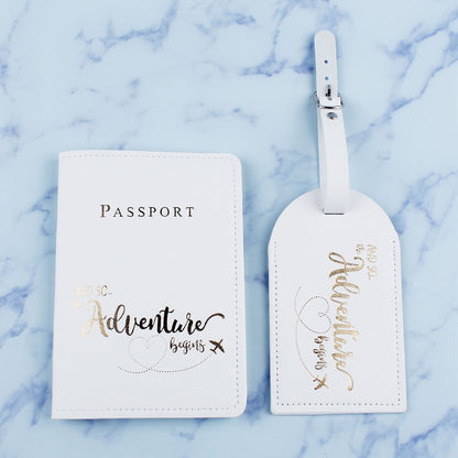 Travel Passport Cover & Luggage Tag