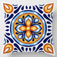 Geometric Floral Cushion Case
